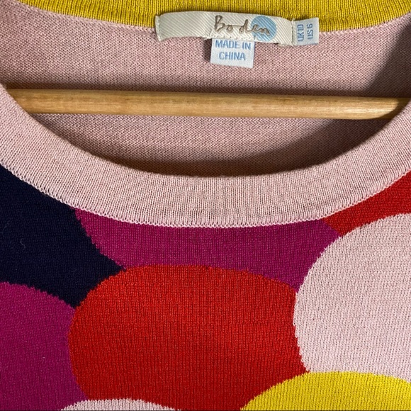 Boden Colorful Wool Lightweight Sweater - Picture 5 of 9